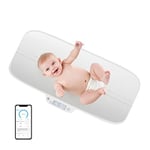 GOPLUS Pèse-Bébé Numérique, Balance Intelligente Bluetooth et Application, Fonctions de Maintien et de Tare, Affichage led, Balance Multifonctionnelle, pour Animaux, Nourrisson, Capacité Max. 30 Kg