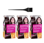 L'Oreal Casting Creme Gloss Hair Color All Colors 3-Pack