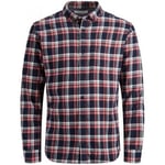 Chemise Jack & Jones  12155371 WASHINGTON-BRICK RED