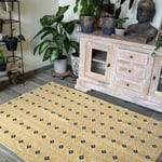 Tapis Jakarta Jaune 120 x 170 cm