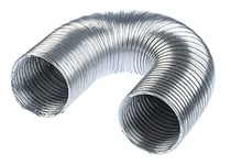 Steinberg14 Aluminium 80mm Flexible Ducting 1.5m - 3 inch Ducting for Air Conditioner - Air Con Hose - Extractor Tube - Tumble Dryer Pipe - Duct for Cooling Ventilation and Air Conditioning Systems