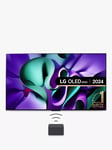 LG OLED77M49LA (2024) OLED HDR 4K Ultra HD Smart TV, 77 inch with Freeview Play/Freesat HD, Dolby Atmos, One Wall Design & Wireless 4K Connectivity, L