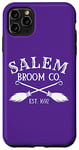 Coque pour iPhone 11 Pro Max Salem Broom Company Costume de sorcière d'Halloween pour femme