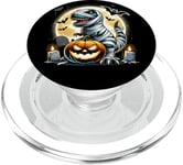 Costume d'Halloween de maman T-Rex Dinosaure Trick or Treat Grave PopSockets PopGrip pour MagSafe