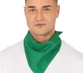 FIESTAS GUIRCA | Bandana Verte pour Adulte Unisexe - Accessoire Textile Polyvalent pour Fêtes Costumées et Carnaval - Idéal pour Compléter Costumes de Pirate, Cowboy ou Bandit - Vert