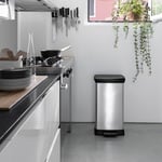 Curver 50L Silver Deco Bin