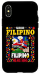 Coque pour iPhone X/XS Drapeau du patrimoine philippin pour femme et drapeau des Philippines