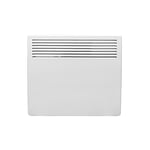 Devola 1000W Wifi Enabled Eco Electric Panel Heater, Smart radiator works with Alexa, Energy Efficient Adjustable Thermostat with Timer, wall mounted radiator & Floor Stand, Lot 20, DVM10WF