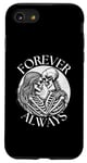 iPhone SE (2020) / 7 / 8 forever always - skeleton couple eternal lover Twin Flame Case