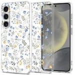 Tech-Protect Galaxy S25 Mobilskal Flexair - Spring Flowers