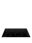 Indesit Ri860C 60Cm Built-In Ceramic Hob - Black - Hob With Installation