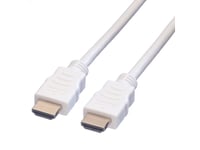 Value 11995704, 1,5 M, Hdmi Typ A (Standard), Hdmi Typ A (Standard), 3840 X 2160 Pixlar, 3D Kompatibilitet, Vit