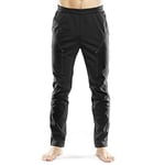 INBIKE Winter Sports Trousers Mens Windproof Fleece Pants for Cycling Hiking Running Walking Knee Adotps Laser Perforated Freedom S Black