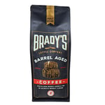 Brady's Irish Barrel Aged 1kg Whole Bean Coffee - 100% Arabica Coffee - Hand Roasted Perfect After-Dinner Coffee - Vegan, Alcohol-Free, Gluten-Free Speciality Coffee