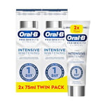 Oral-B Pro 3D White Clinical Bright Brilliance Toothpaste 75ml (Pack of 2)