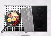 Large Induction Hob Protector Mat 78x52cm, Silicone Stove Cover, Cooktop Scratch