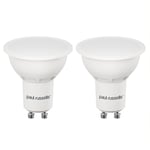 paul russells LED Bulb GU10, 235 lumens, 3W(Equivalent to 25W Halogen), Warm White 2700K, Non Dimmable, Pack of 2