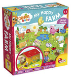 Liscianigiochi- Animali Carotina Baby, 92567, Maxi Puzzle 3 D-LA Ferme