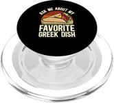 Ask Me About My Favorite Greek Dish Mediterranean Cuisine PopSockets PopGrip for MagSafe