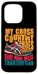 Coque pour iPhone 15 Pro Mes chaussures de cross-country ont plus de milles pour