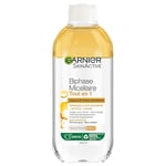 Garnier - SkinActive - Solution Micellaire Biphase Tout en Un - Tous Types de Peaux Même Sensibles - Format 400 ml