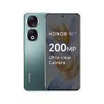 HONOR 90 Smartphone 5G, 200MP Triple Camera, 6,7” Curved AMOLED 120Hz Display, 8GB+256GB, 5000mAh Battery, SuperCharge 66 W, Dual SIM, Android 13, Green