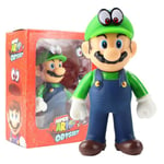 Super Mario Odyssey Actionfigur Cartoonmodell Dock Samlarobjekt Leksak Ornament Dekoration Barnfödelsedagspresent [HK] Green