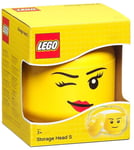 LEGO Large 9 x 10 Inch Plastic Storage Head Winking