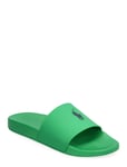 Signature Pony Slide Shoes Summer Shoes Sandals Pool Sliders Green Polo Ralph Lauren