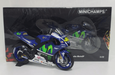 Modèle Moto 1:12 MINICHAMPS valentino rossi Yamaha YZR-M1 Sepang 2016 Diecast