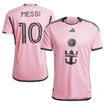 adidas Inter Miami Hjemmedrakt 2024 Messi 10 Authentic - Fotballdrakter unisex