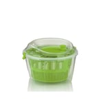 kela 11906 Essoreuse à Salade Mailin 4,4l en Plastique Vert, 24,5 x 24,5 x 17,5 cm