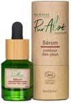 Ciel d'Azur Labs - Sérum Contour des Yeux Bio Pur'Aloé Premium - Aloé Arborescens Natif & Aloé Vera - Anti-Cernes & Anti-Poches - Certifié Bio Cosmos Organic - 98% d'Origine Naturelle - 15 ml