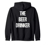 The Beer Drinker Family Group Reunion Party Zip Hoodie