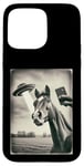 Coque pour iPhone 15 Pro Max Alien Horse UFO Meme Funny Cowboy Cowgirl Weird