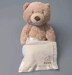 GUND Baby - Peek-A-Boo Teddy Bear Animated Stuffed Animal ITALIAN/GREEK