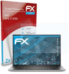 atFoliX 2x Screen Protection Film for Dell XPS 17 9700 Screen Protector clear