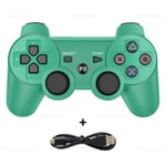 Pour Sony Ps3 Controller Support Bluetooth Gamepad Sans Fil Pour Play Station 3 Joystick Console Forps3 Controle Pour Pc, Green- Chine