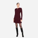 Myla Dress - Bordeaux