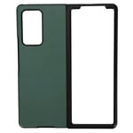 Nahkainen suojakuori Samsung Galaxy Z Fold 2 Iskunkestävälle puhelinkuorelle ShellGreen