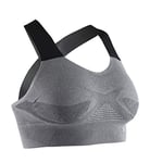 X-Bionic Women Energizer 4.0 Sports Bra - Pearl Grey Melange, Small