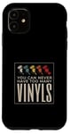 Coque pour iPhone 11 Amateur de musique amateur de disques vinyles