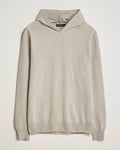 Oscar Jacobson Pascal Wool/Cashmere Hoodie Beige