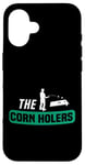 Coque pour iPhone 16 Les amateurs de jeux Corn Holers Cornhole