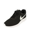 Nike Womens Tanjun Black Trainers - Size UK 4