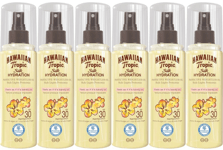 Hawaiian Tropic Silk Hydration Dry Oil Mist SPF30 150ML x 6