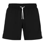 BOSS Mens Iconic Swim shorts with signature stripe and logo