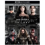 Coffret Trilogie Blu Ray 4K Zack Snyder DC