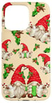 iPhone 15 Pro Max Cute Christmas Accessories For Her Egg Nog Drink Xmas Gnome Case