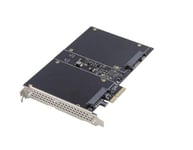 MicroConnect Diskkontroller - M.2 Card - PCIe 2.0  SATA 6Gb/s